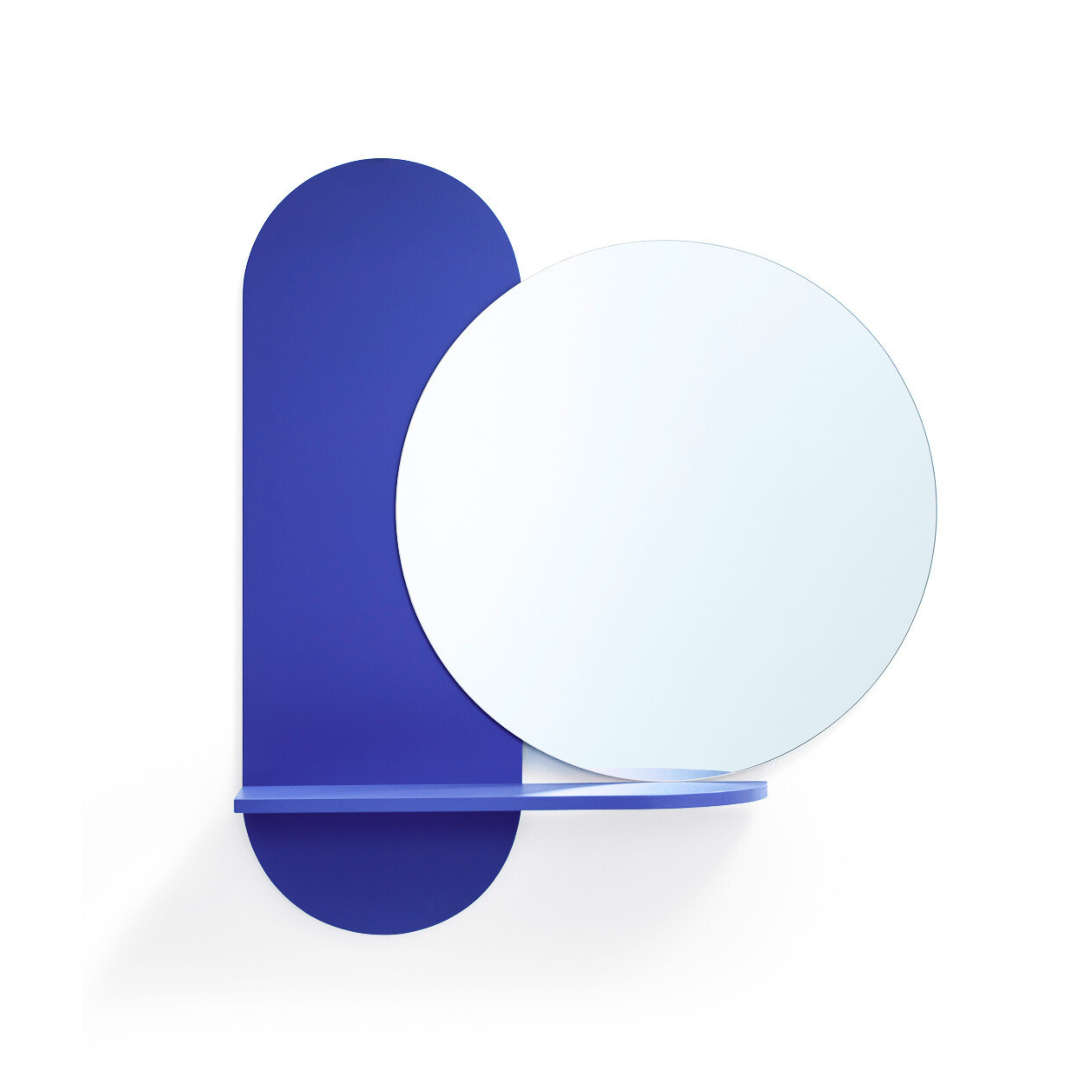 Kulaté nástěnné zrcadlo Oskar